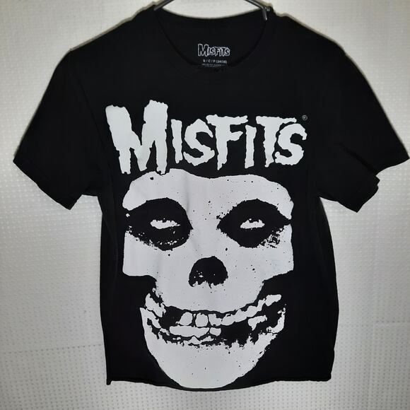 Misfits Other - Misfits Small T-Shirt Men’s Black Crimson Ghost Skull Punk Rock Band Graphic Tee
